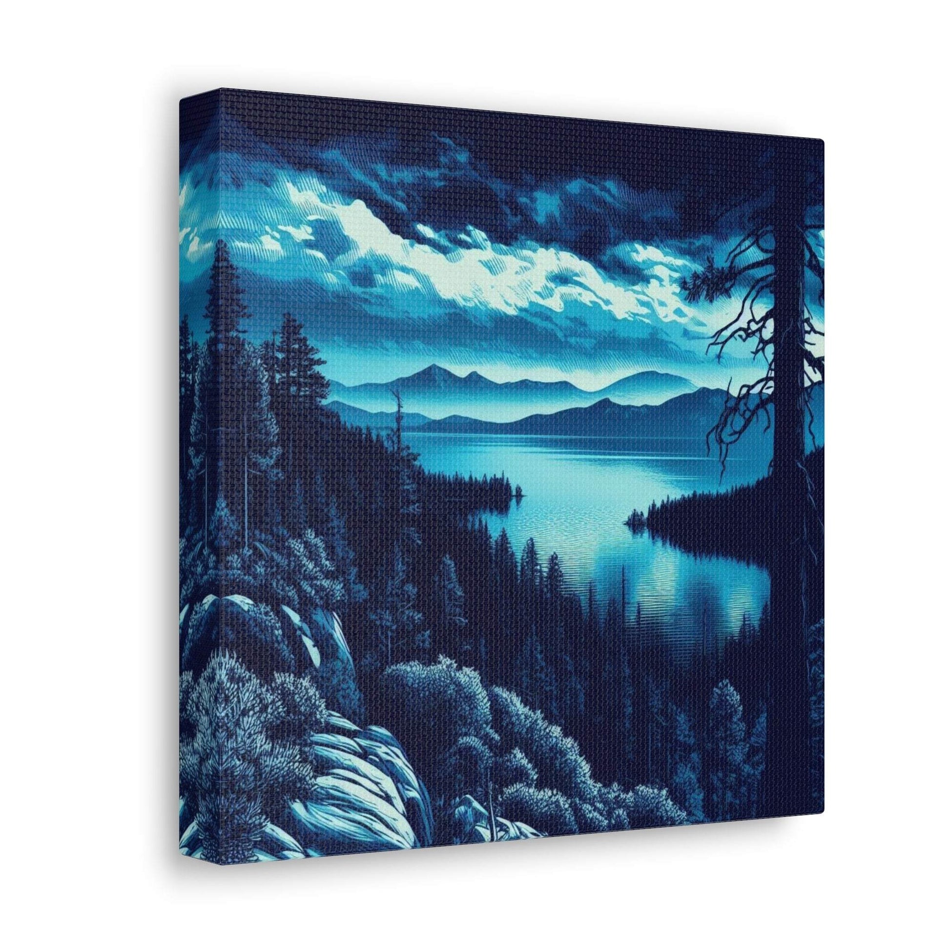 lake tahoe wall art, landscape print