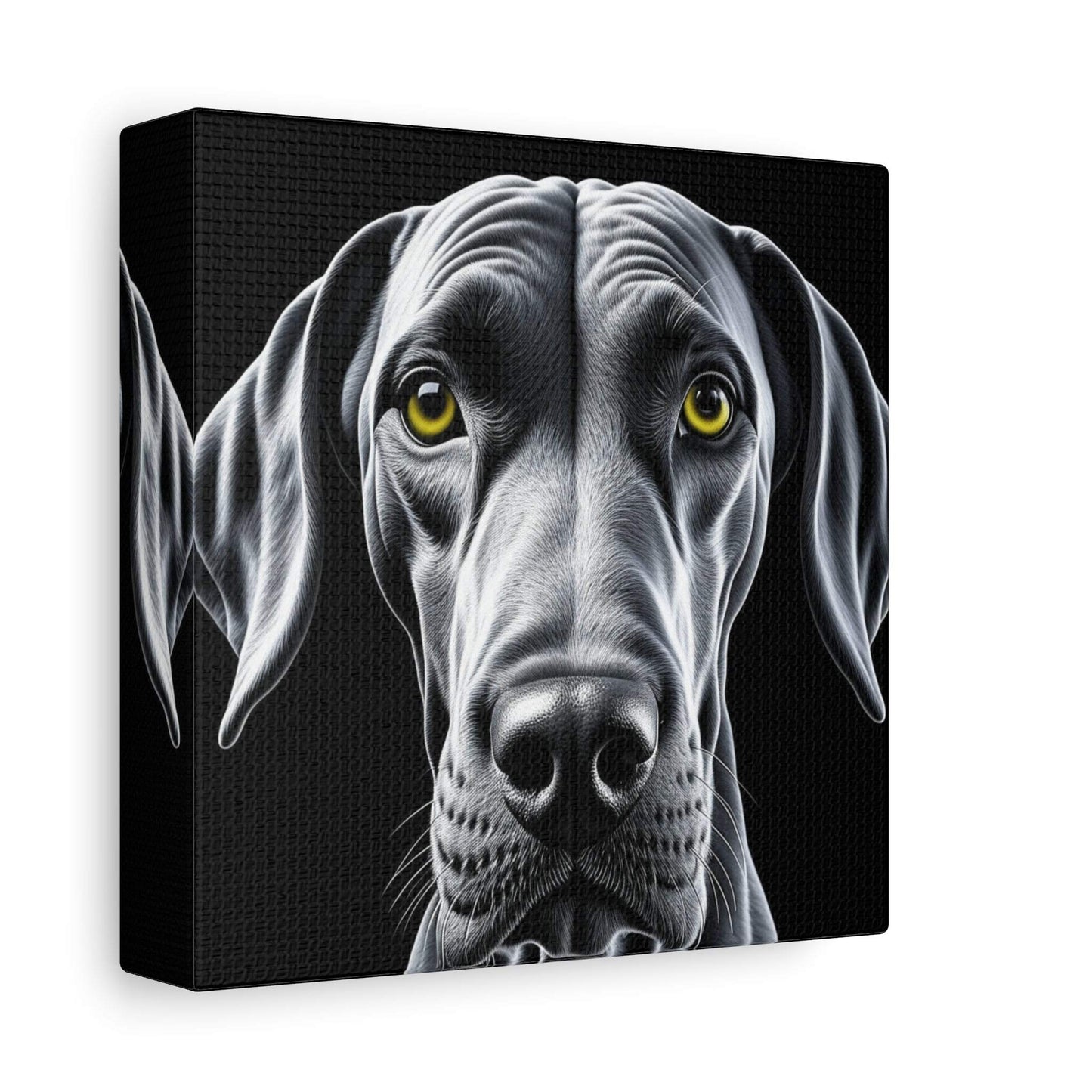 great dane artwork, great dane canvas