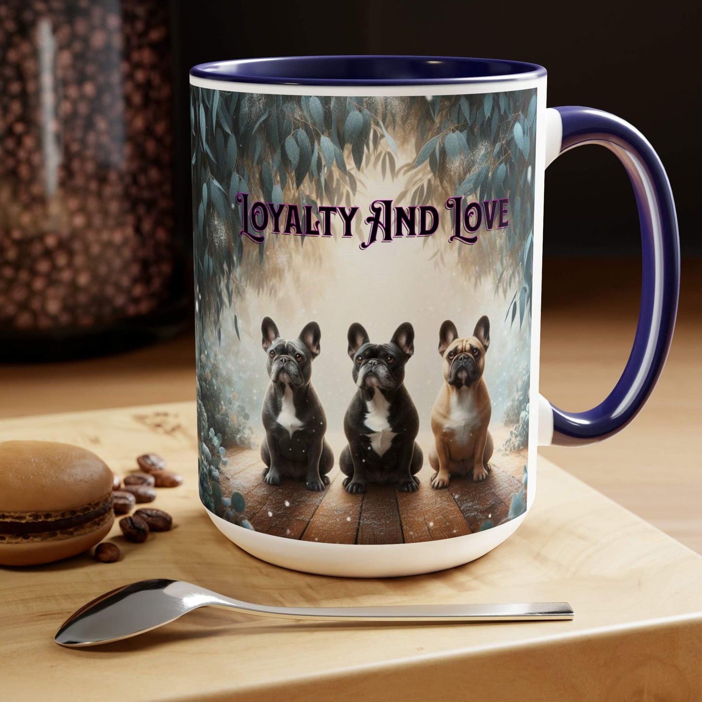 french bulldog mug, frenchie coffee mug