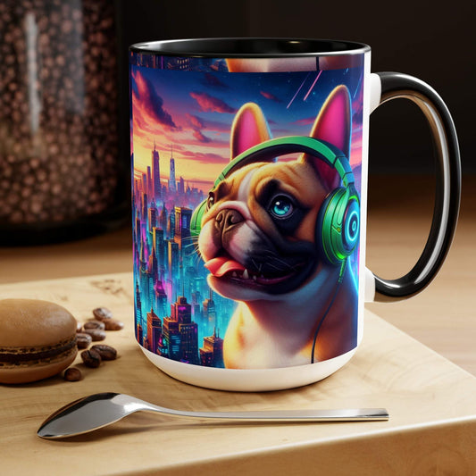 french bulldog mug, gaming mug