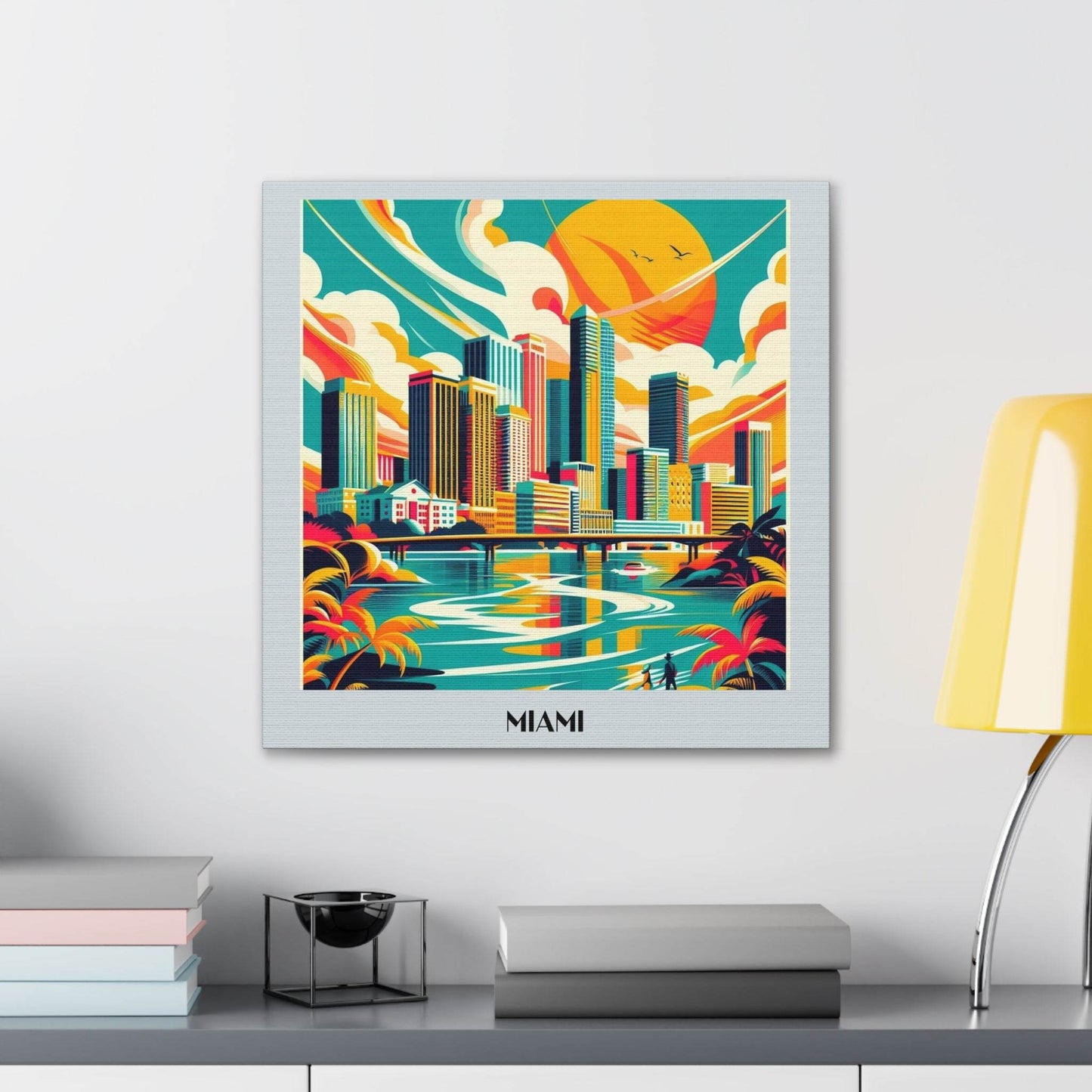 Miami Poster, Tourism Poster