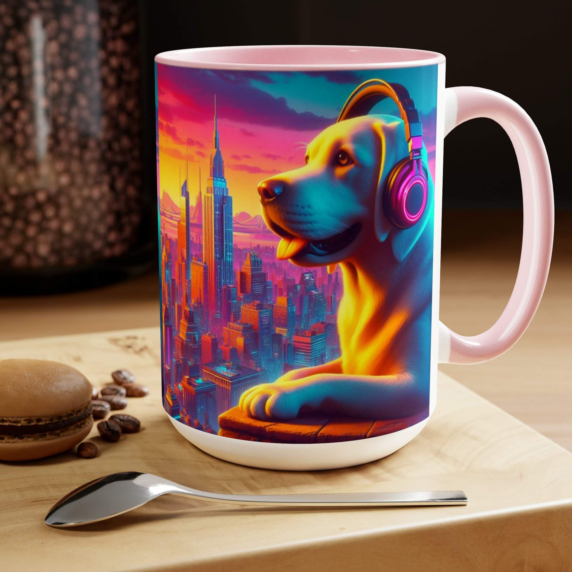 labrador mug, gaming mug