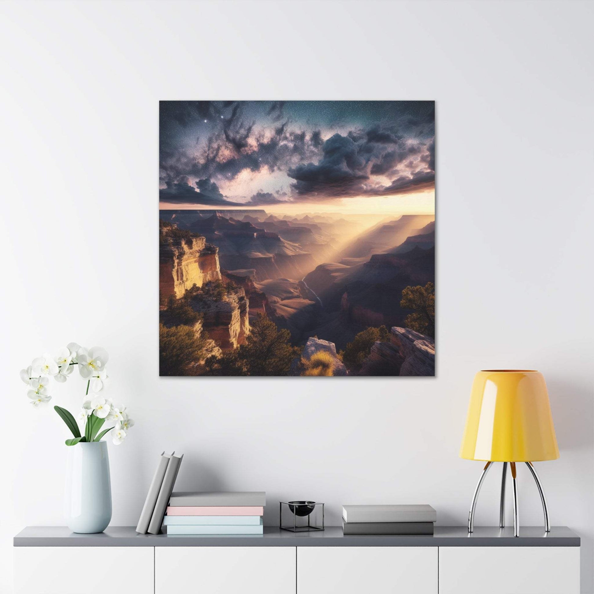 grand canyon art, landscape painting