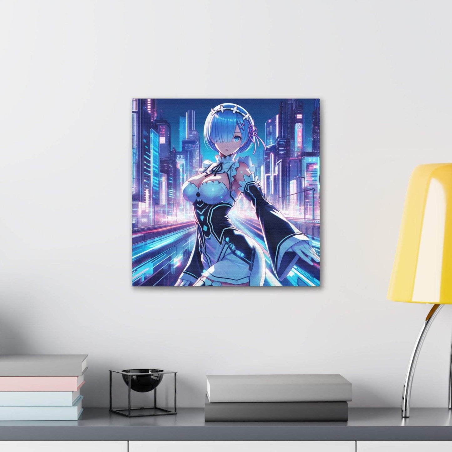 anime art, anime girl poster