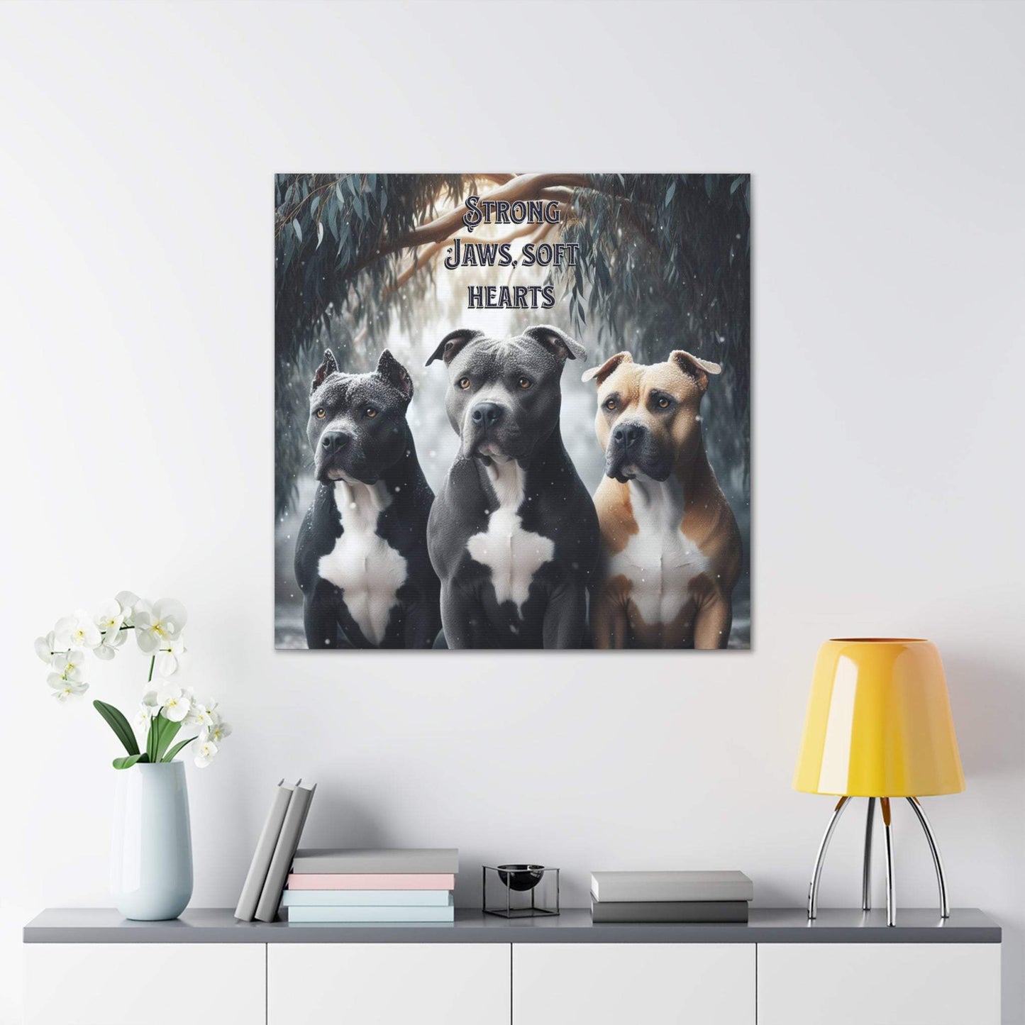 pitbull dog poster, pitbull artwork