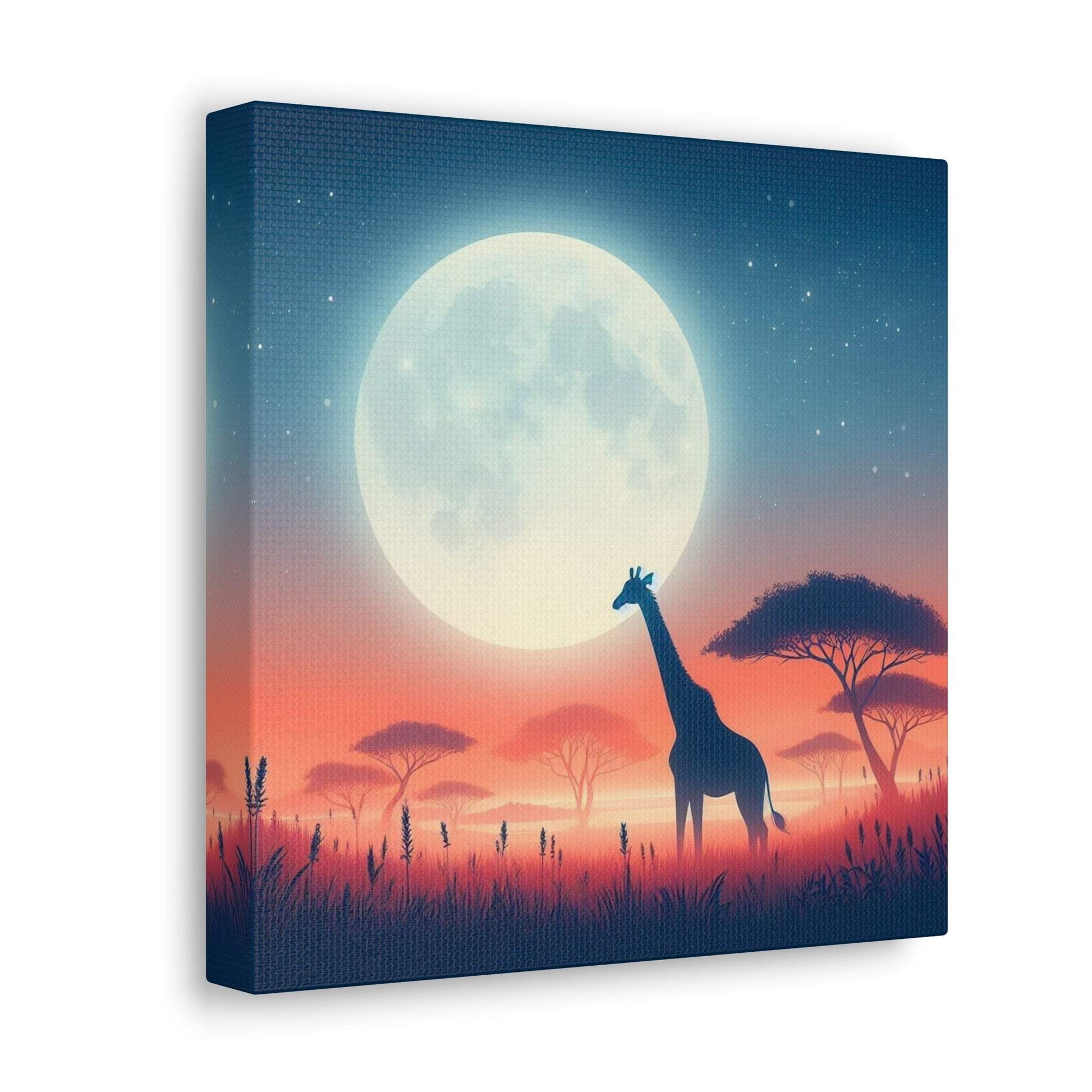 giraffe artwork, giraffe wall art canvas