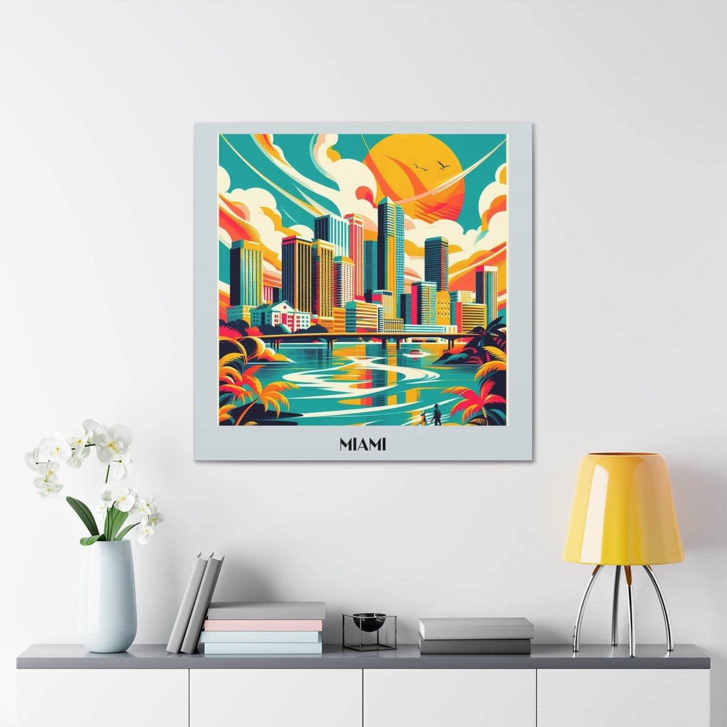 Miami Poster, Tourism Poster