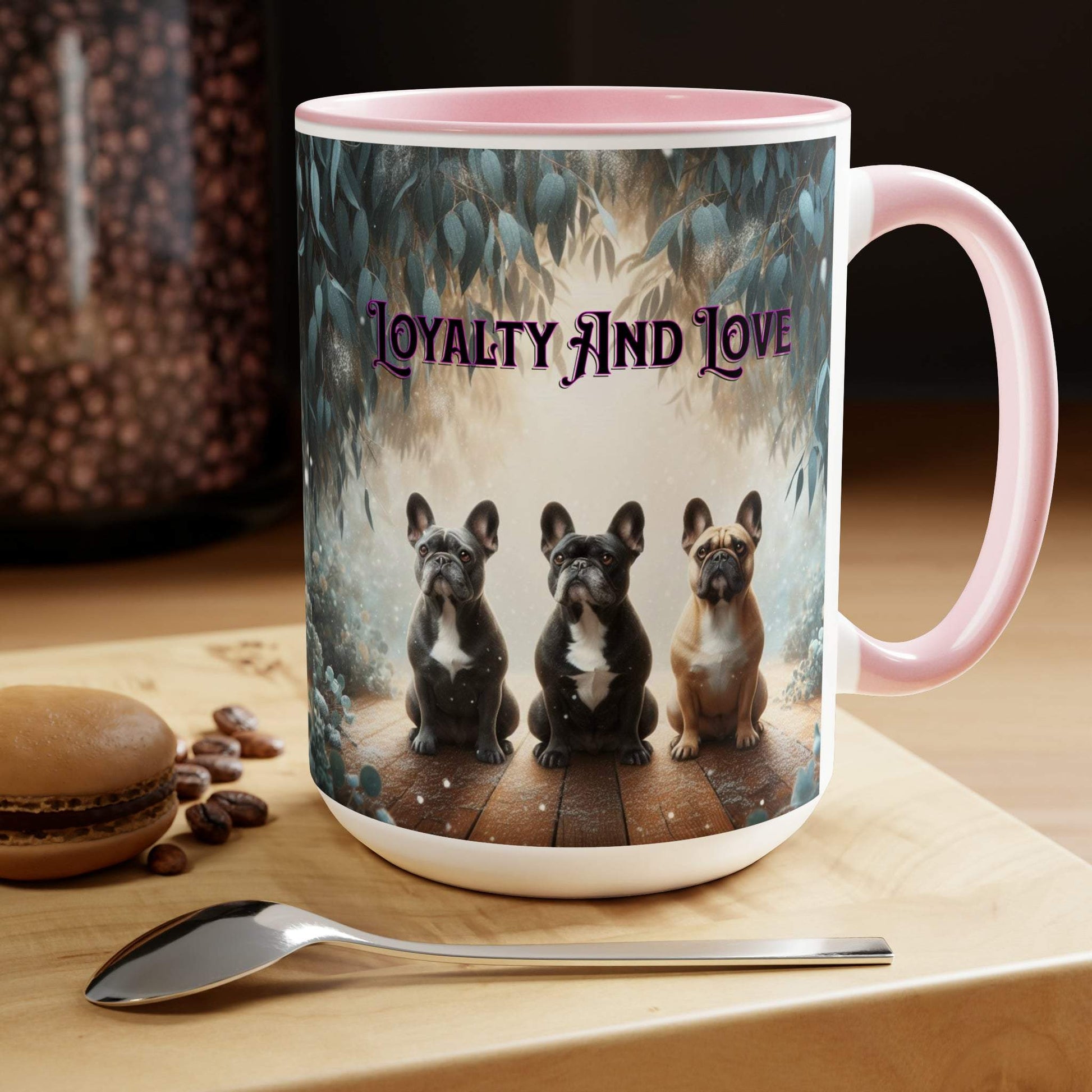 french bulldog mug, frenchie coffee mug