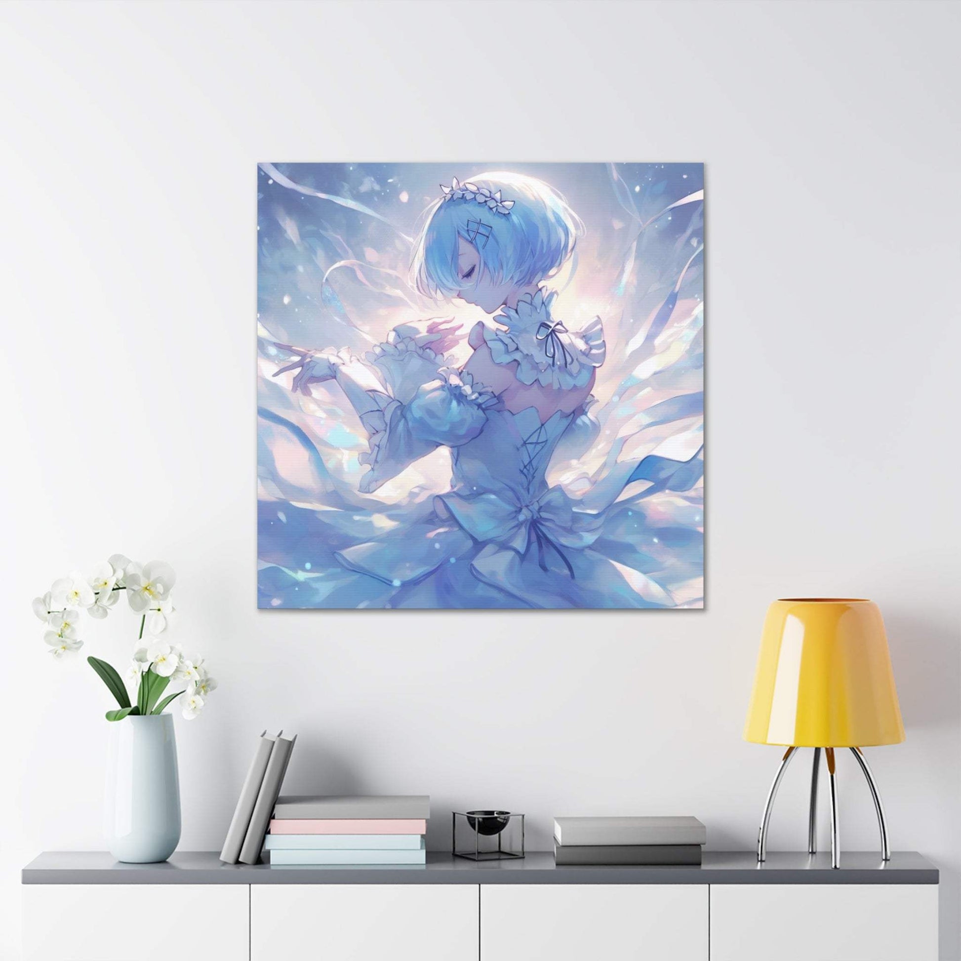 anime art, anime girl poster