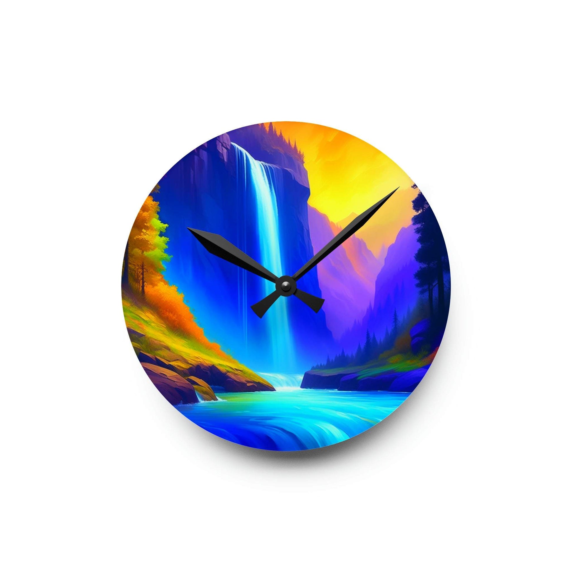 unique wall clock, yosemite wall clock