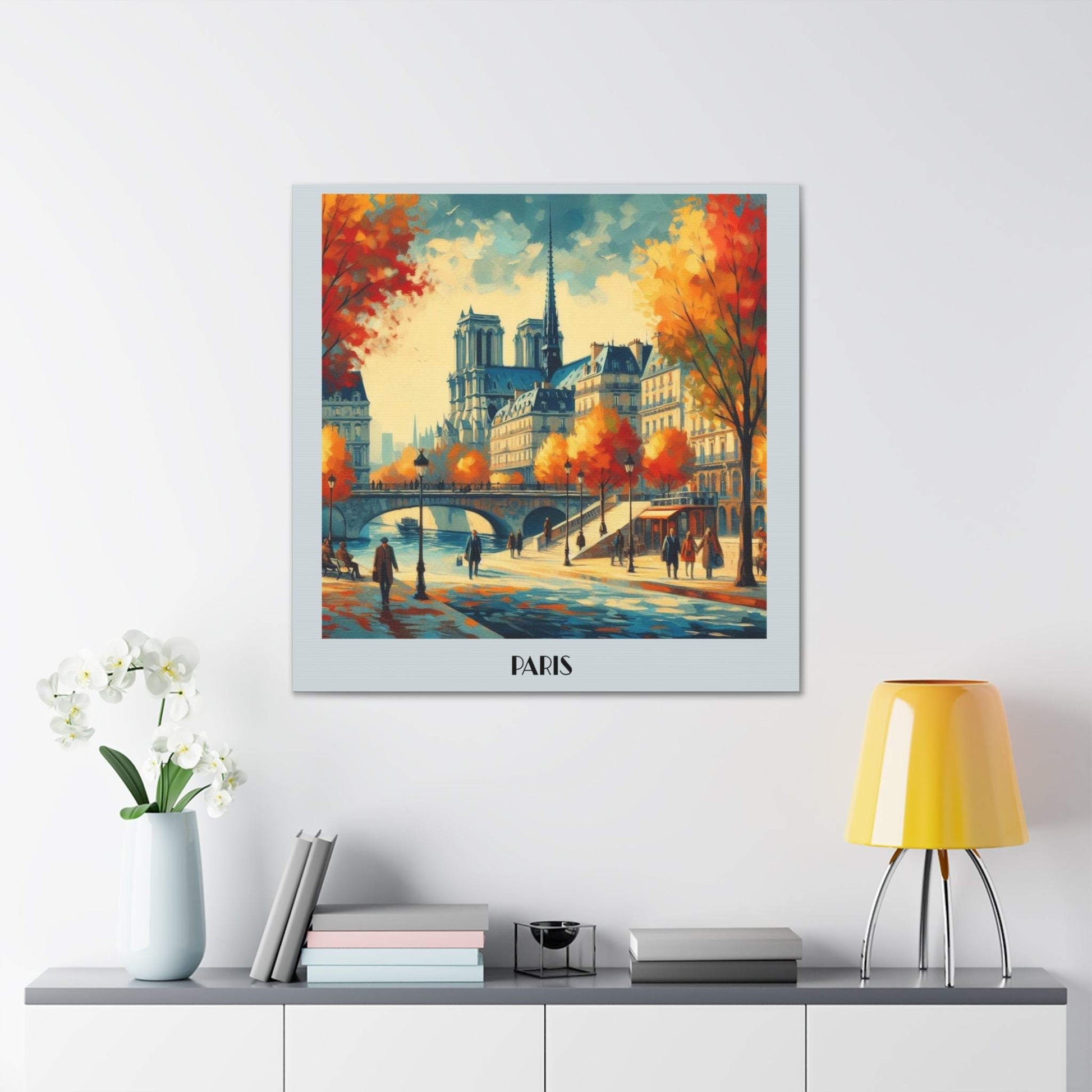 paris art, paris canvas art