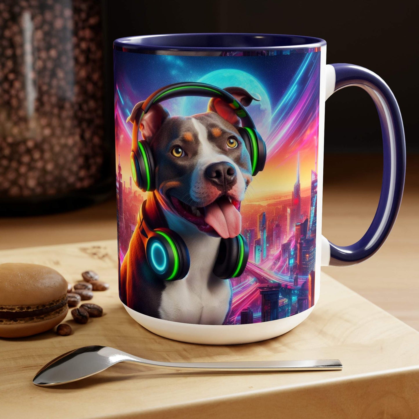 pitbull mug, gaming mug