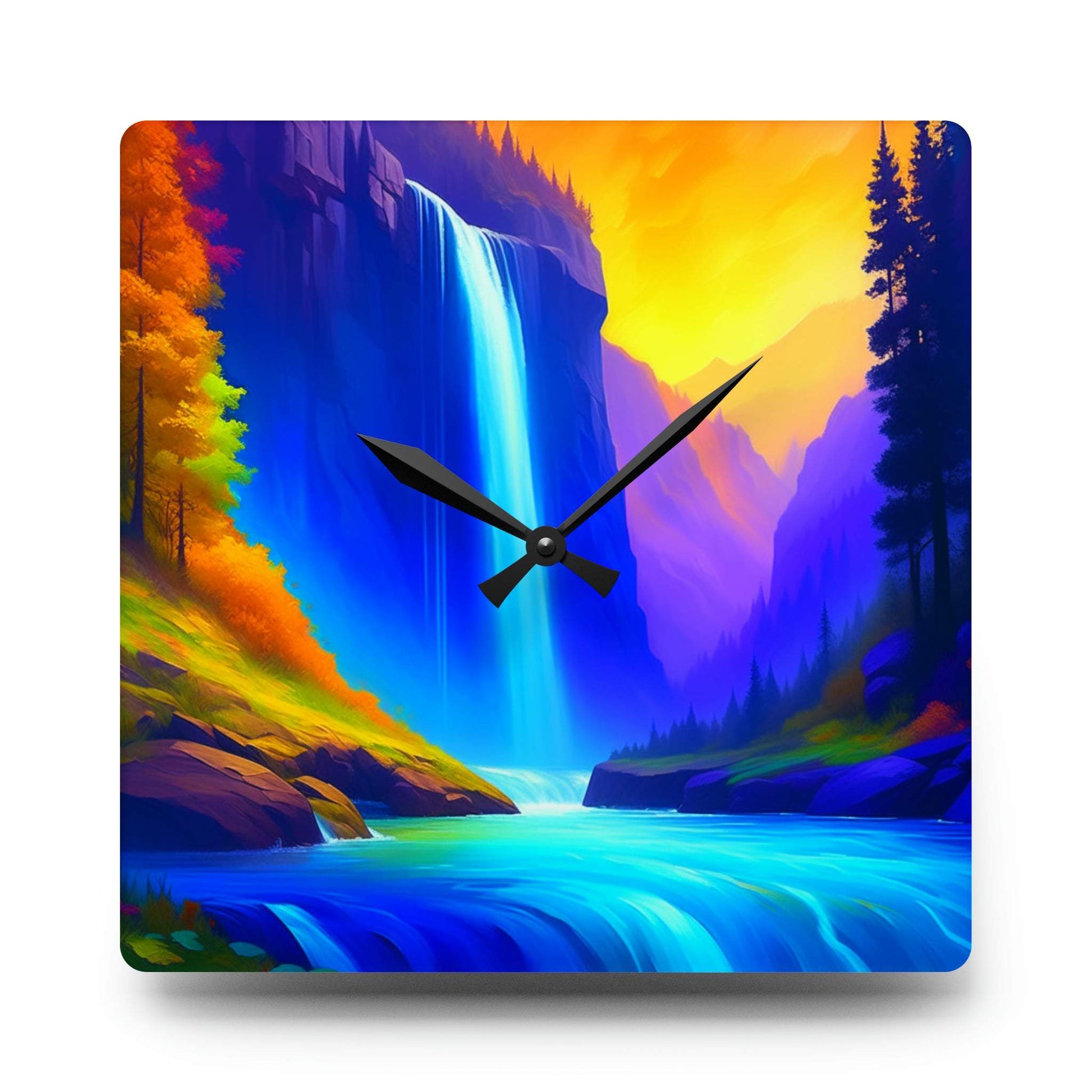 unique wall clock, yosemite wall clock