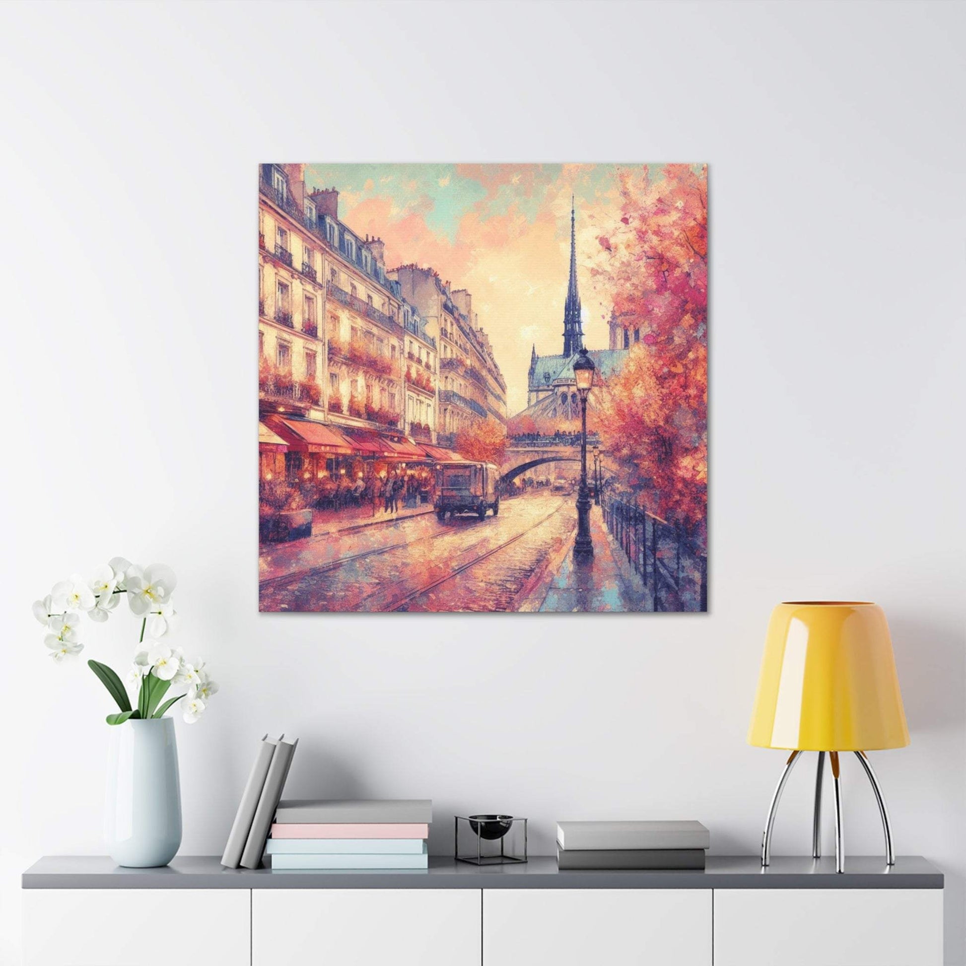 paris art, paris canvas art