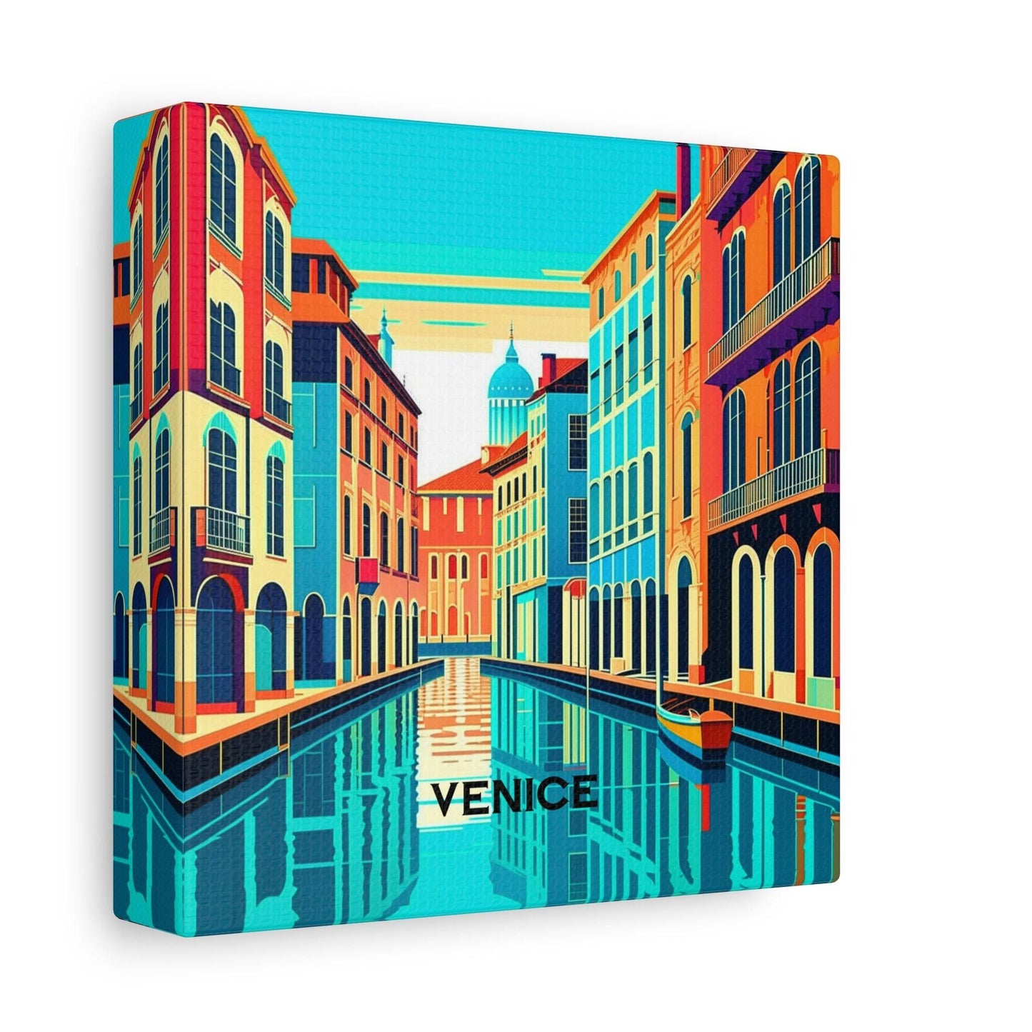 vintage travel poster, venice wall art, venice poster