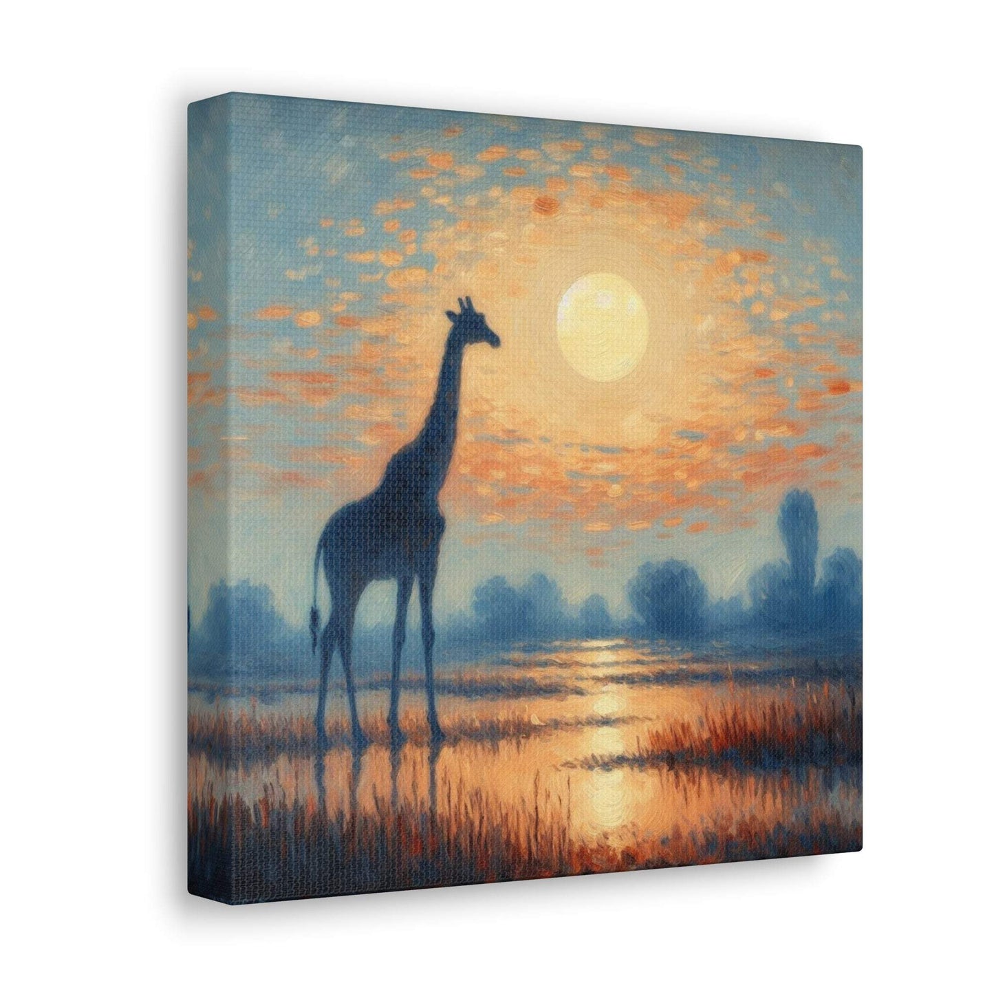 giraffe artwork, giraffe wall art canvas