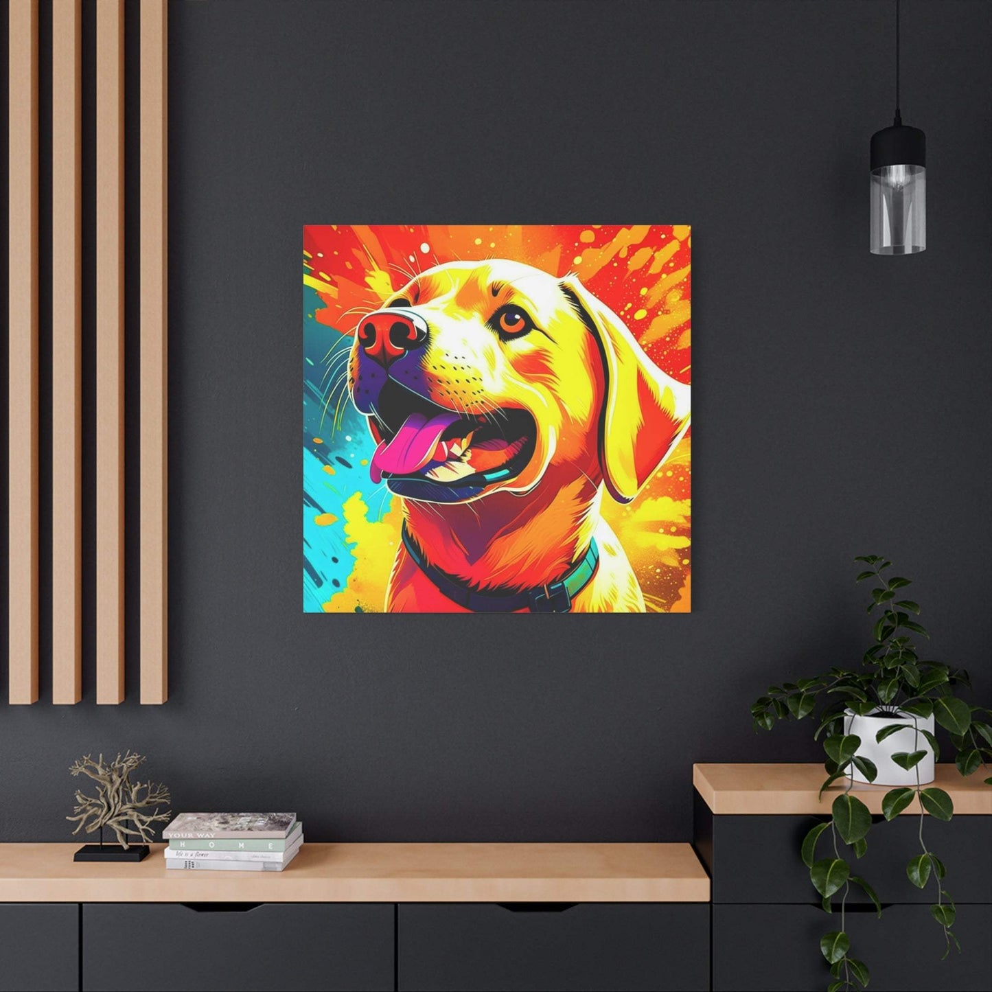 labrador print, labrador puppy