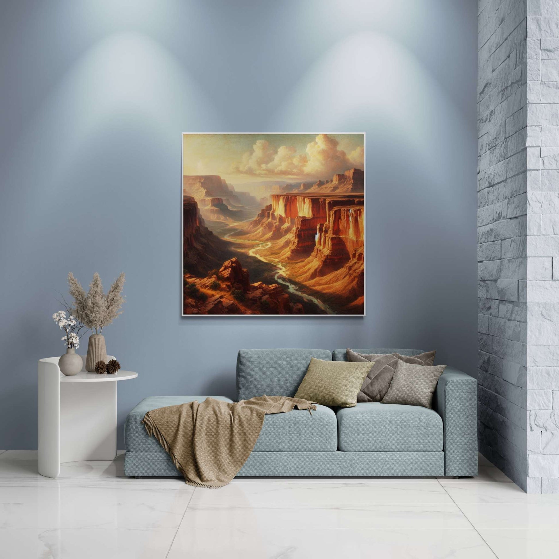 grand canyon art, landscape painting