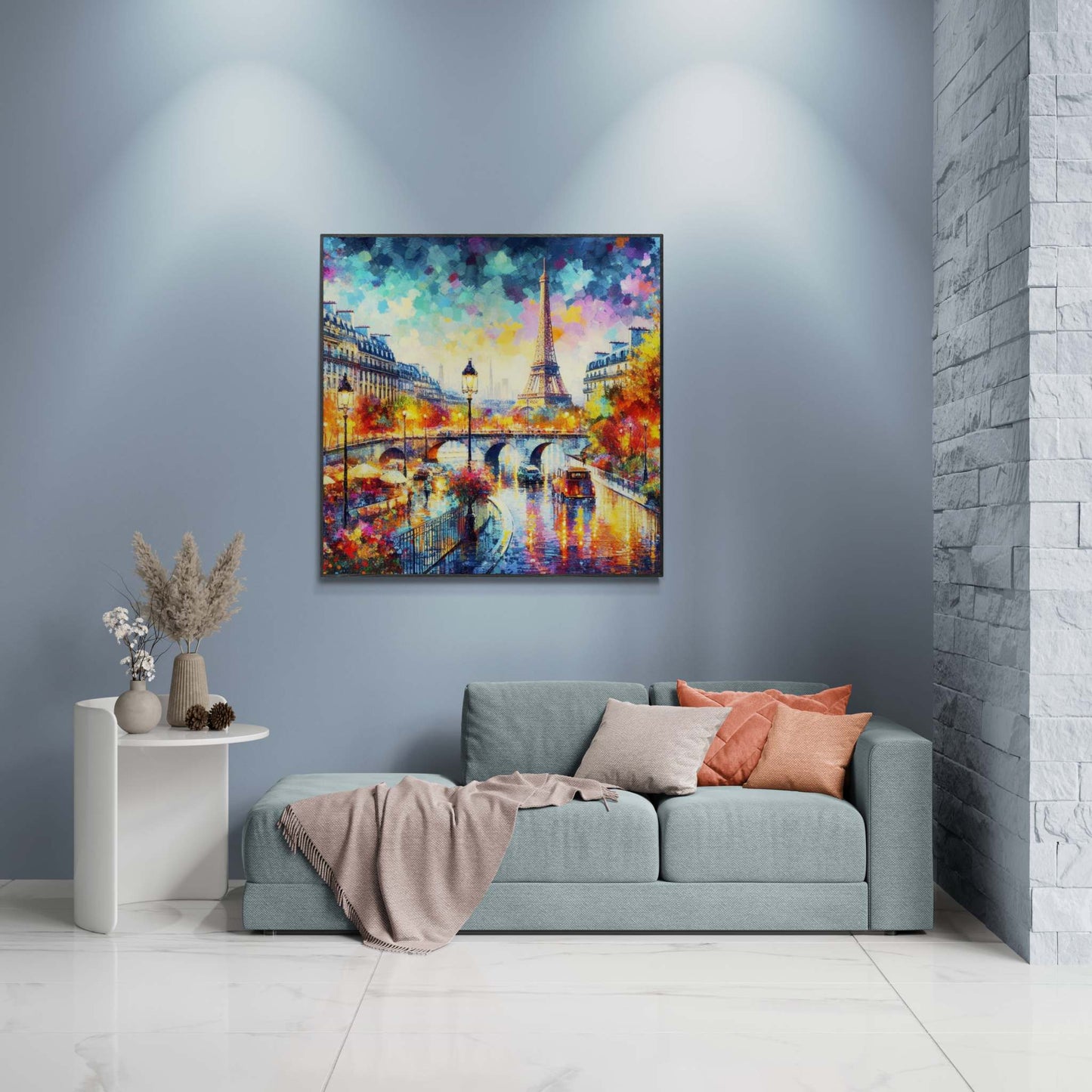 paris art, paris canvas art