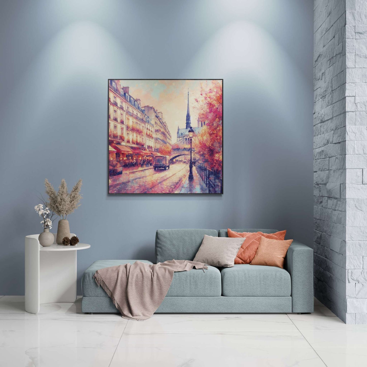 paris art, paris canvas art