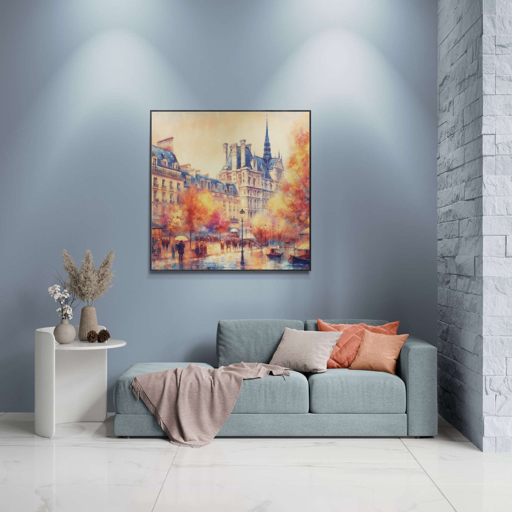 paris art, paris canvas art