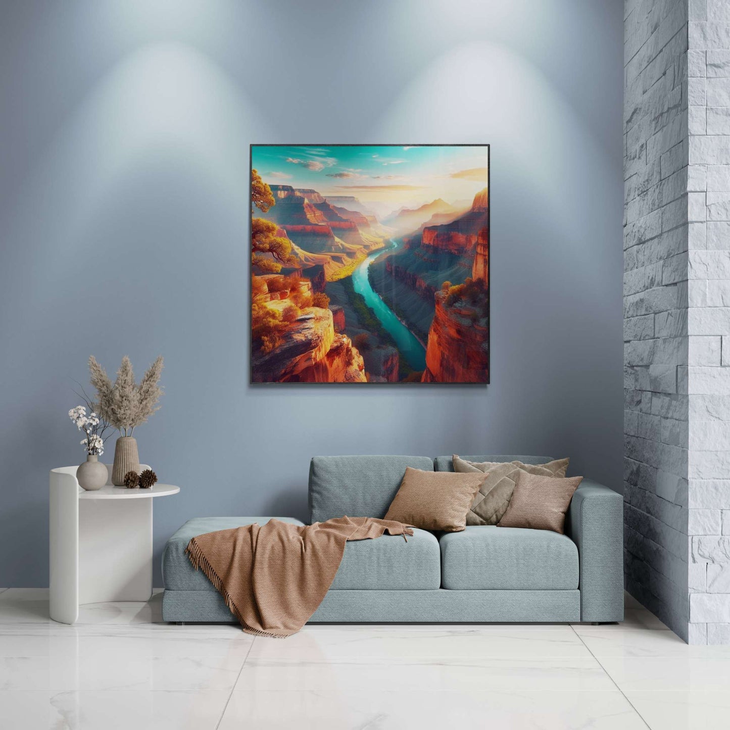 grand canyon art, landscape painting