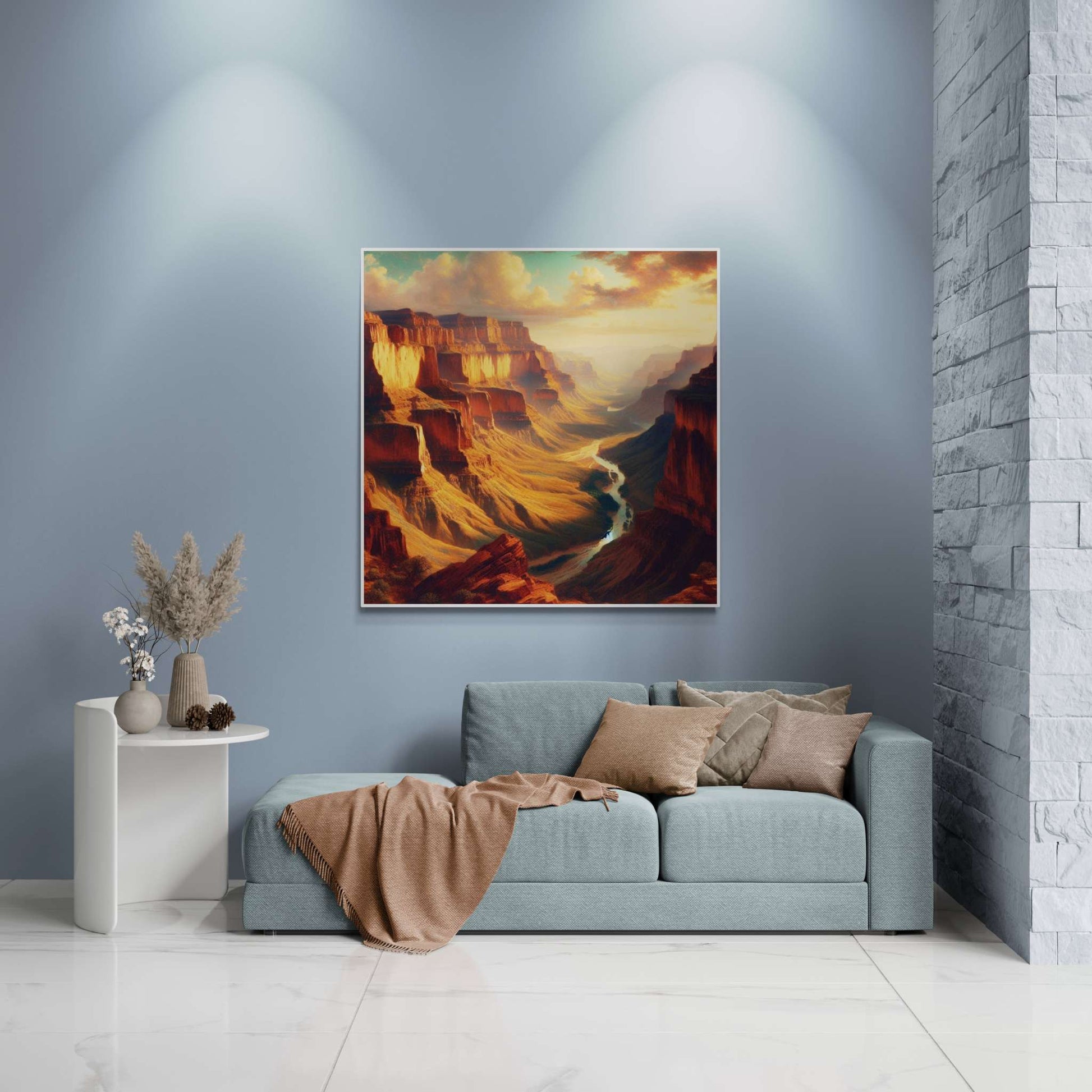grand canyon art, landscape painting