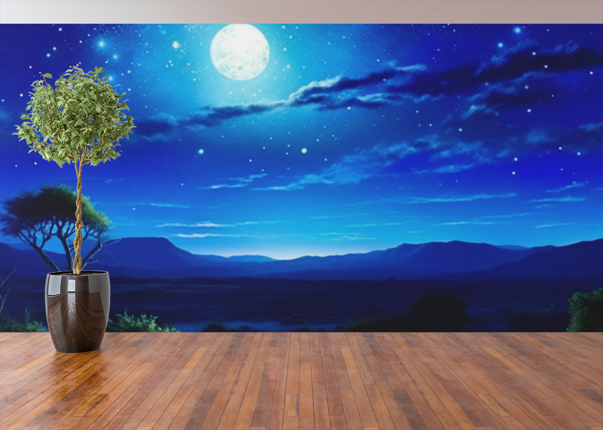 landscape wall art, africa wall art, africa canvas