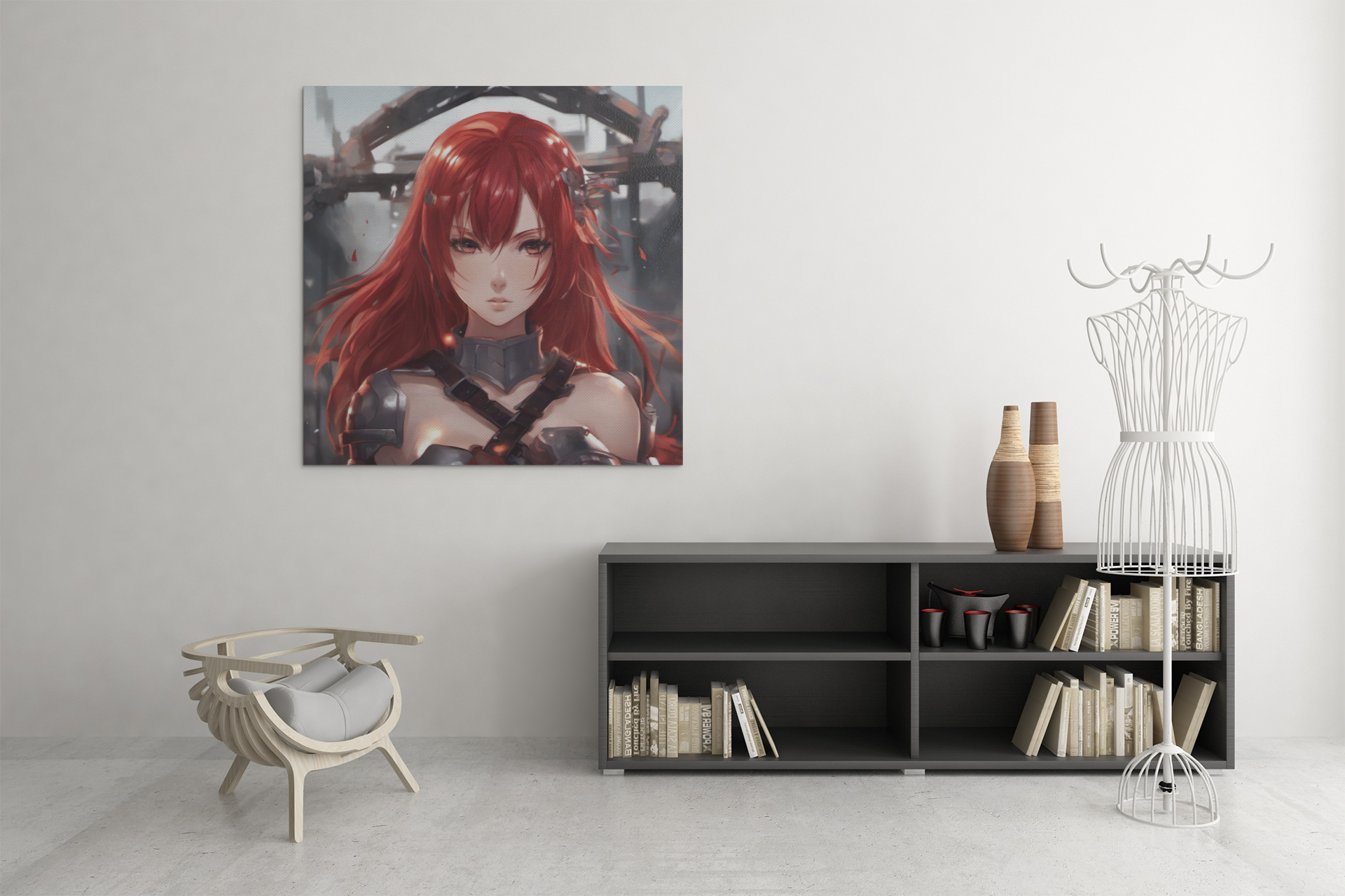 anime art, Anime girl poster