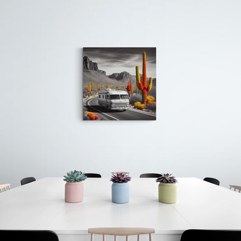 desert artwork, rv art, boho art