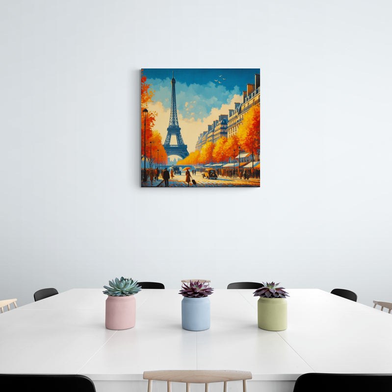 paris art, paris canvas art