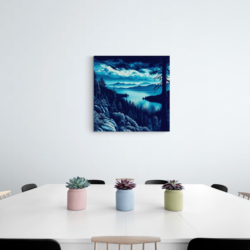 lake tahoe wall art, landscape print