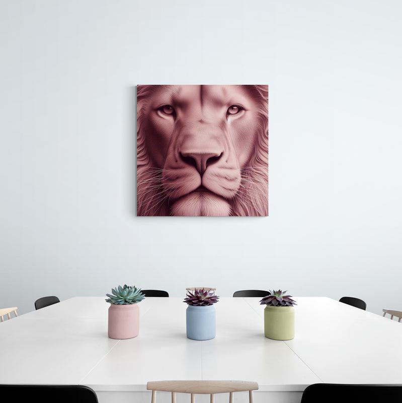 lion wall art, lion canvalion wall art, lion canvas wall art, lion face portrait, abstract pink lions wall art, lion face portrait, abstract pink lion