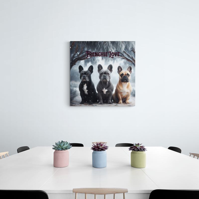 french bulldog artwork, frenchie artwork, frenchie wall art