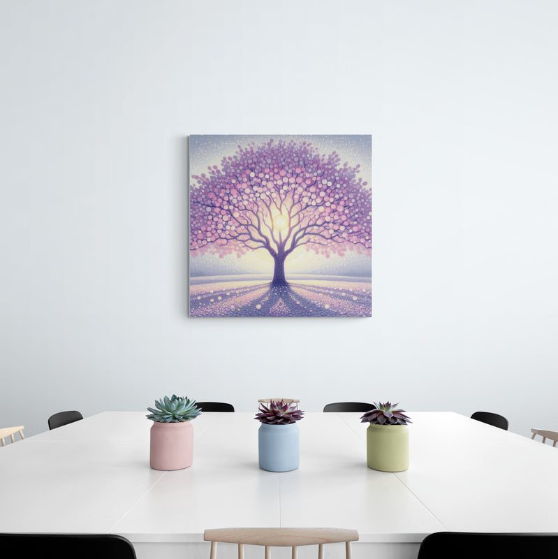 blossom artwork, cherry blossom wall art, blossom canvas