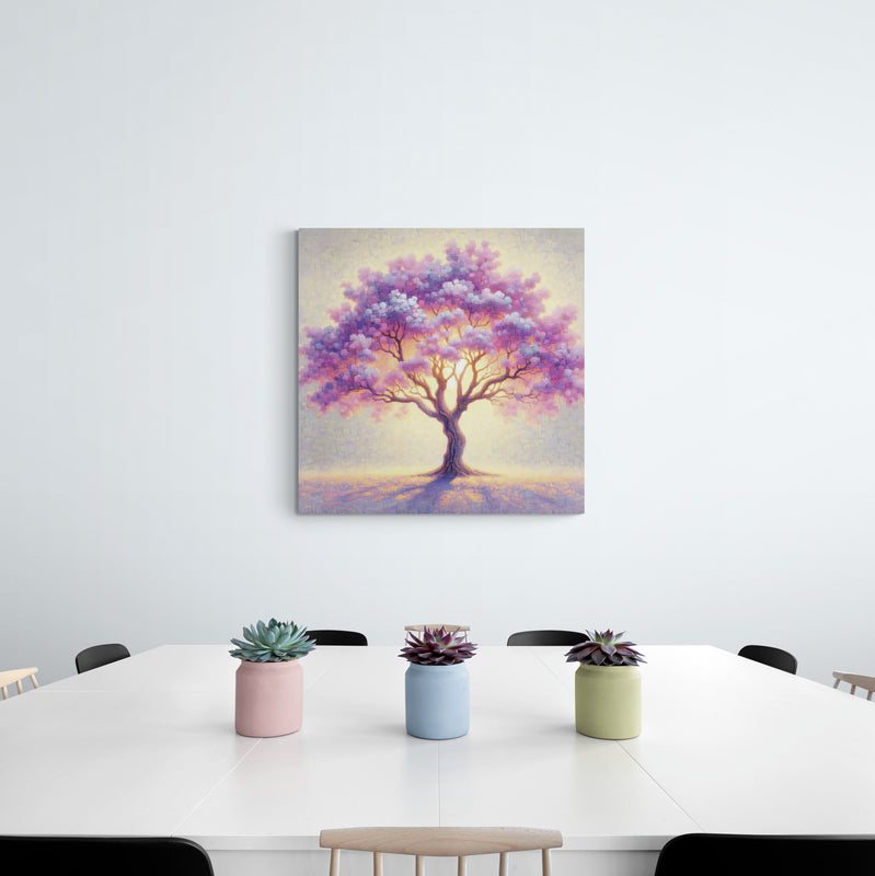 blossom artwork, cherry blossom wall art, blossom canvas