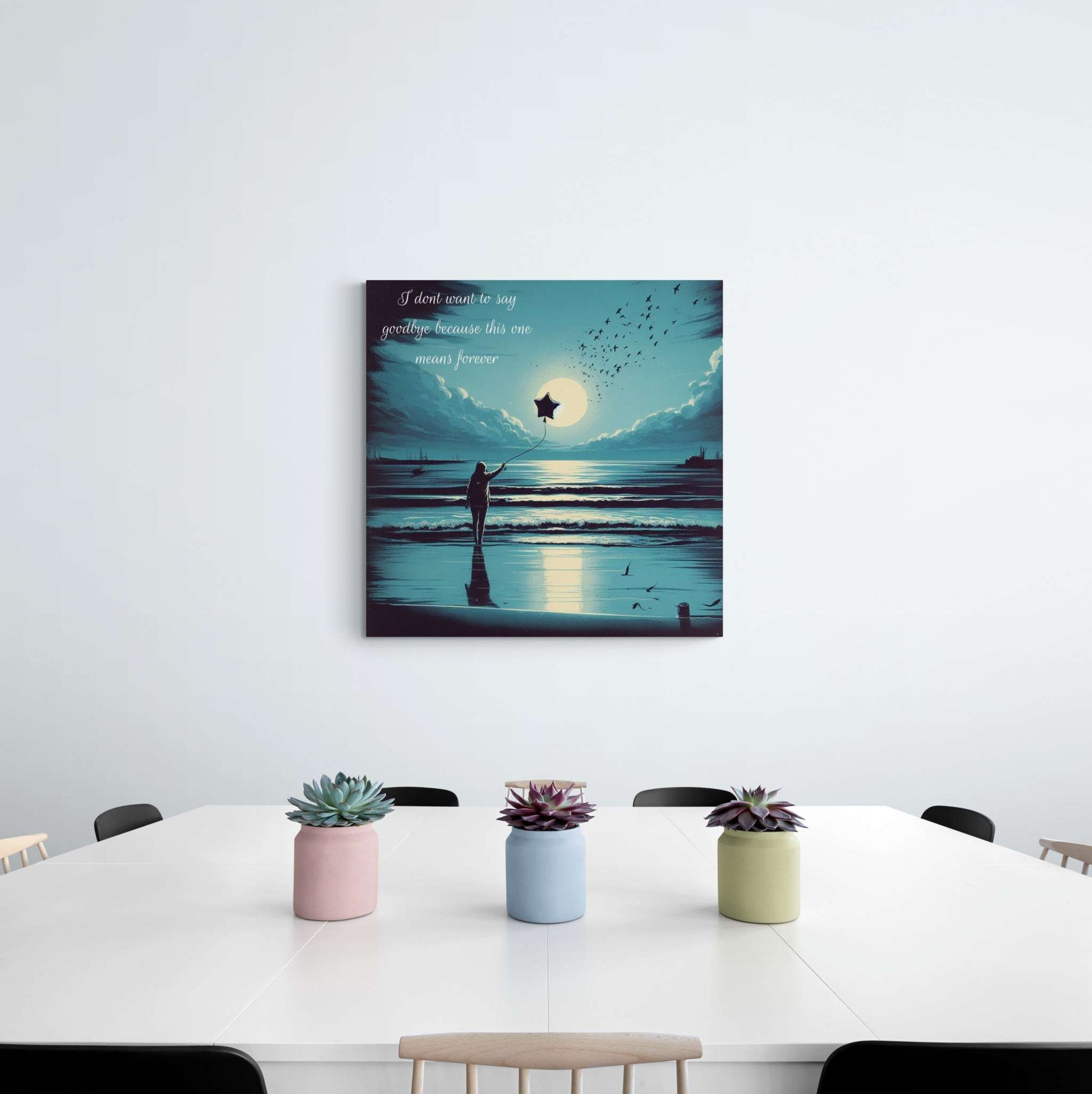 inspirational wall art, abstract canvas art