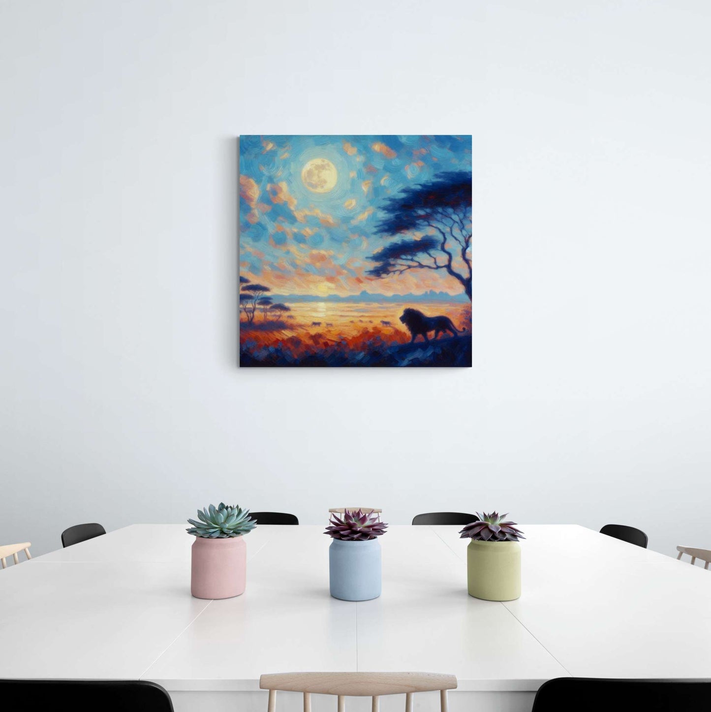 Lion Artwork, Lion wall art canvas