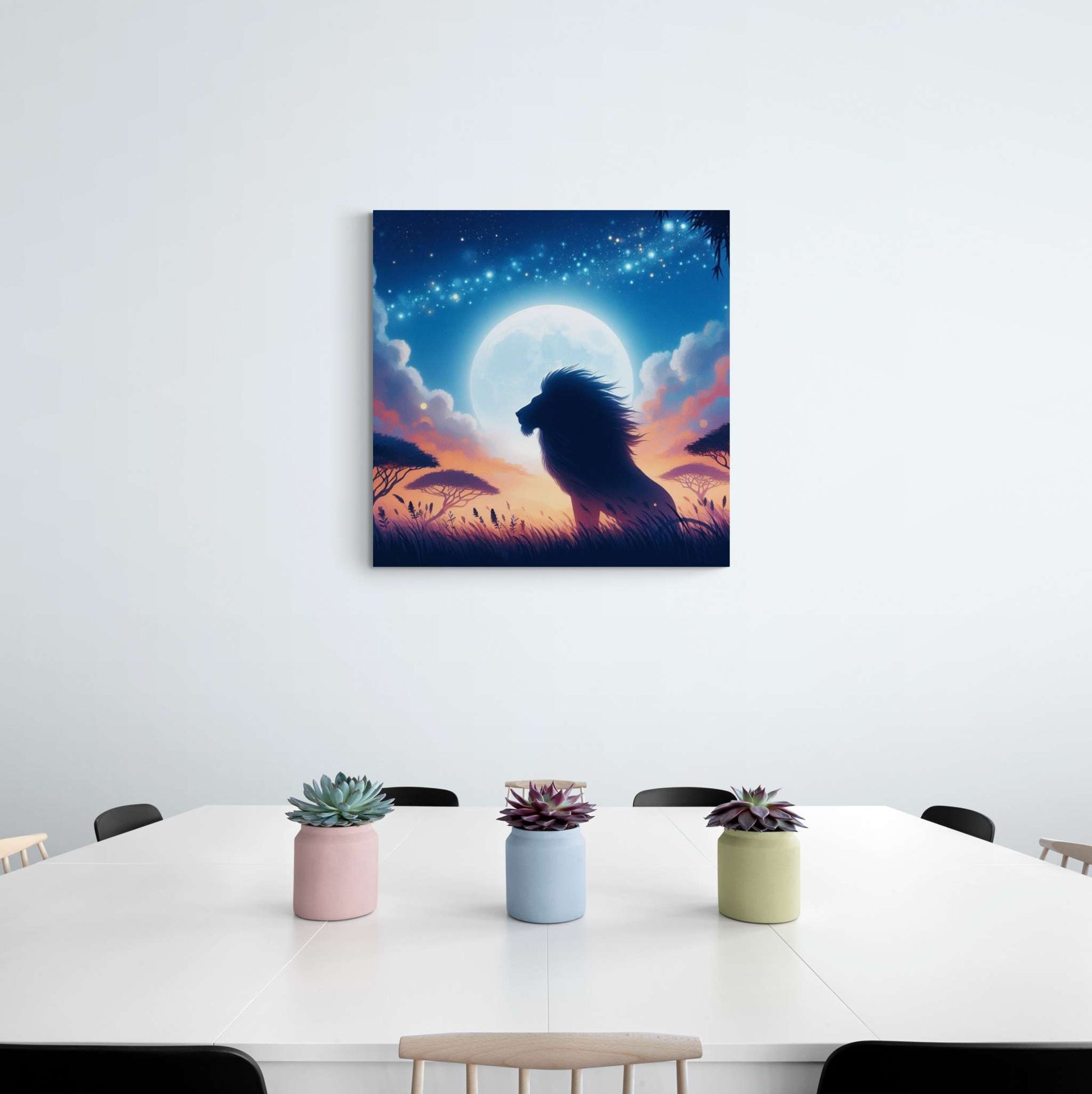 Lion Artwork, Lion wall art canvas