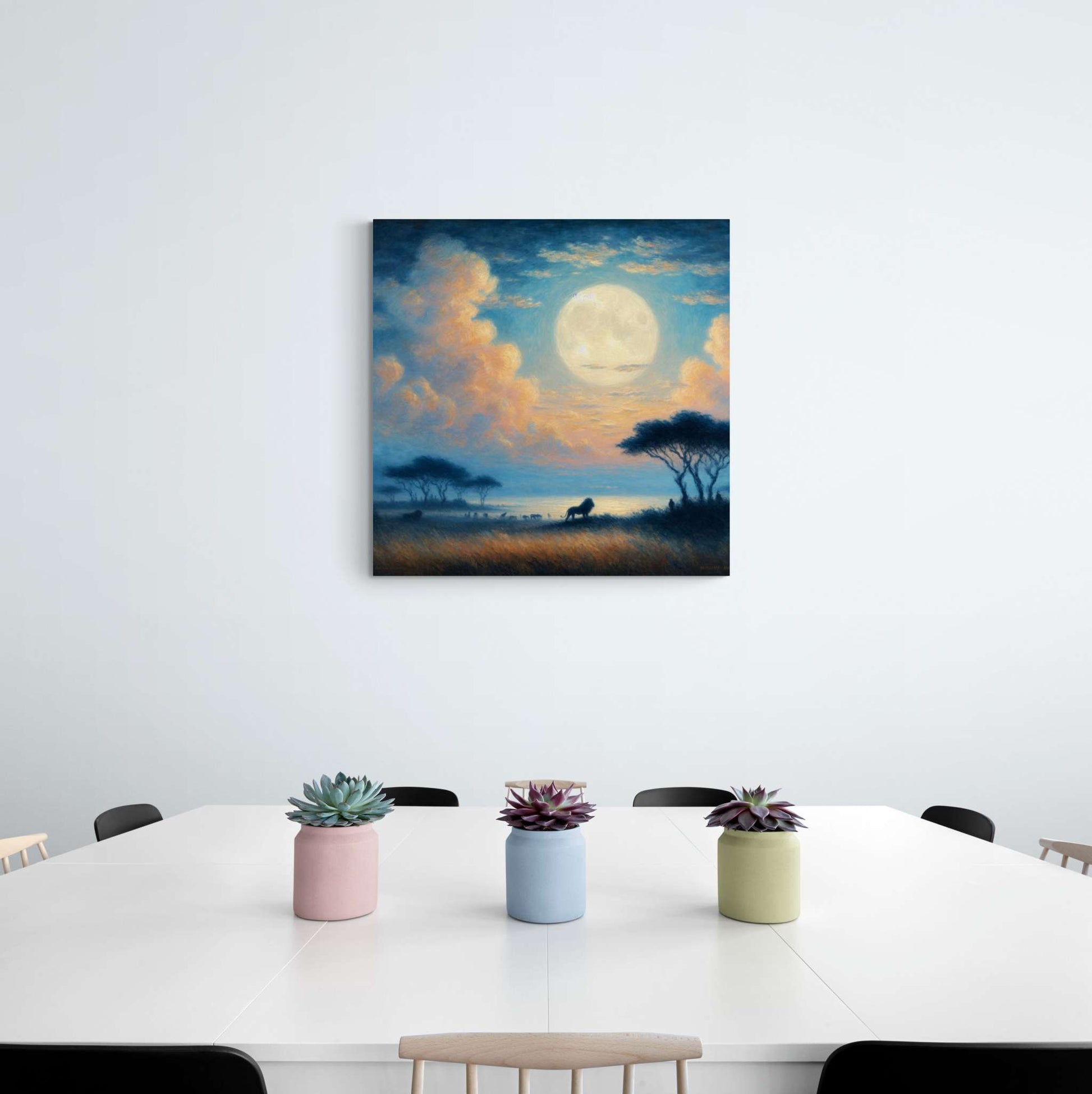 Lion Artwork, Lion wall art canvas