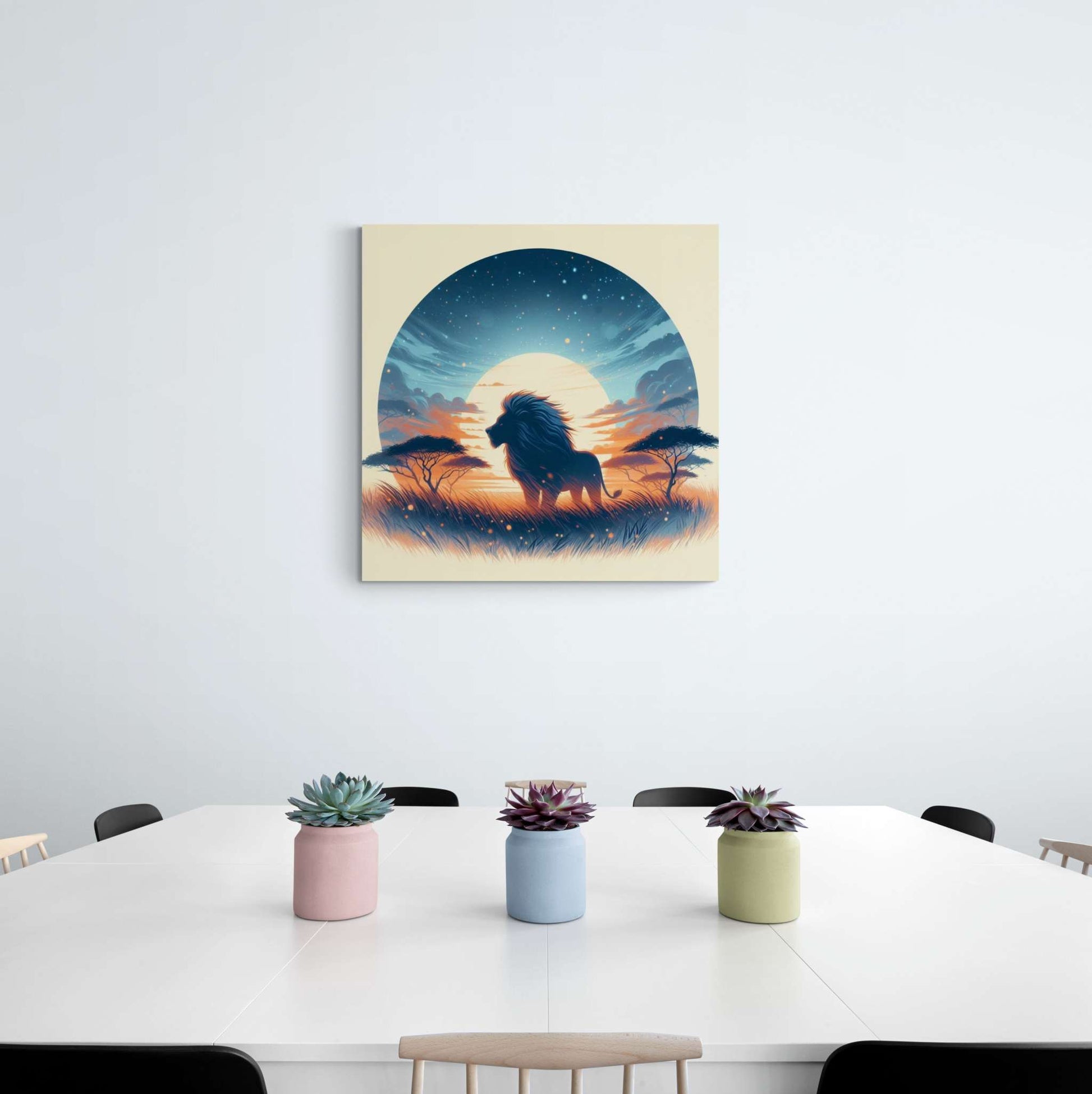 Lion Artwork, Lion wall art canvas