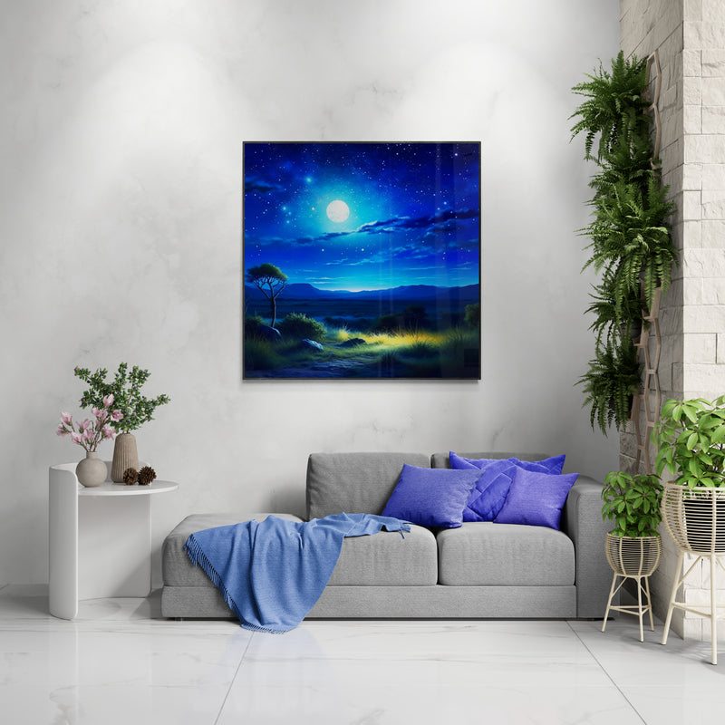 landscape wall art, africa wall art, africa canvas