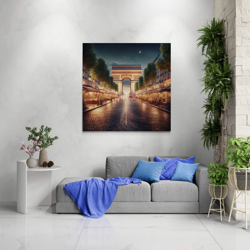 paris art, paris canvas art