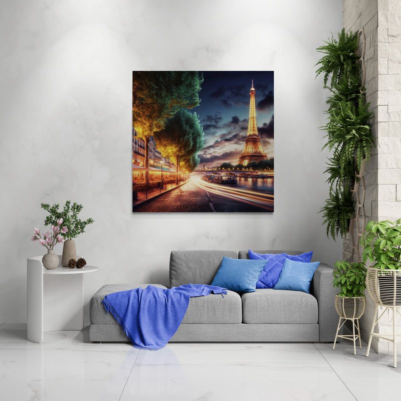 paris art, paris canvas art