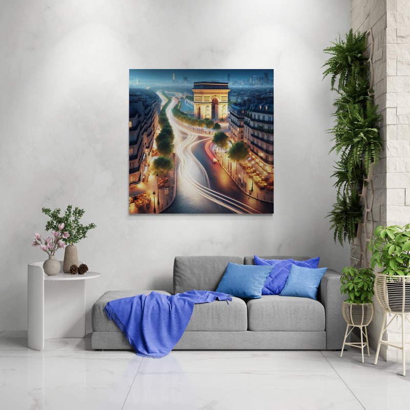 paris art, paris canvas art