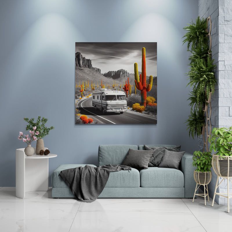 desert artwork, rv art, boho art