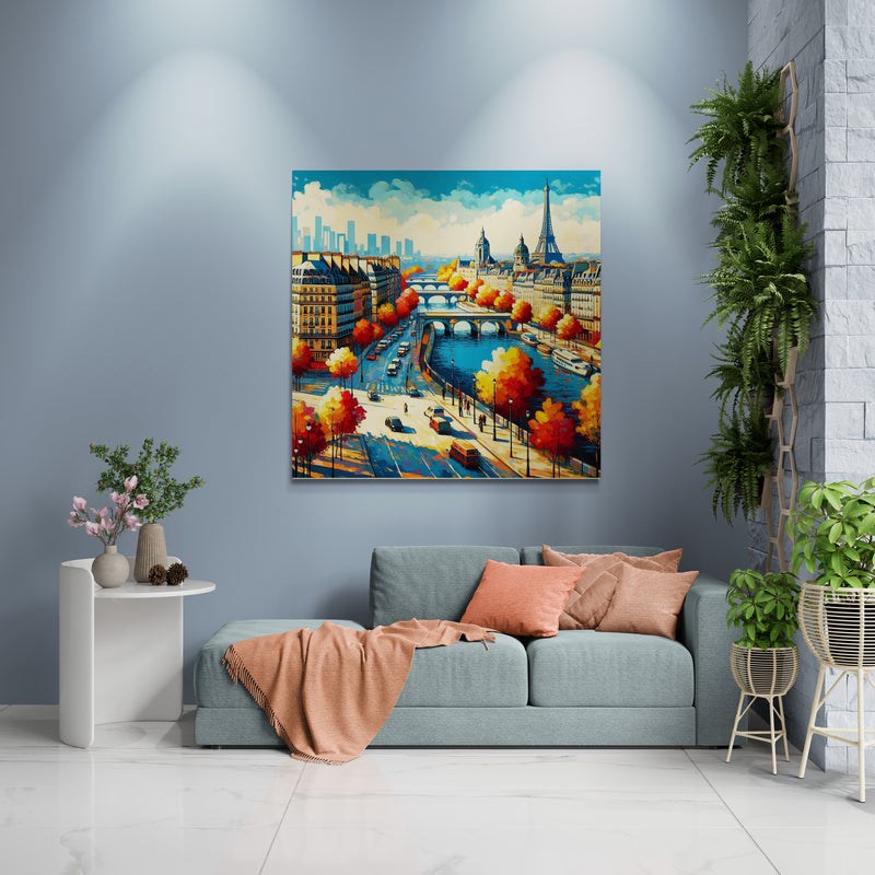 paris art, paris canvas art