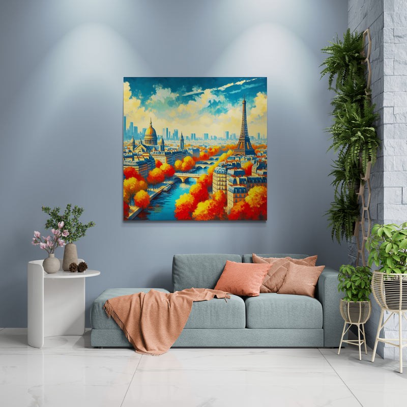 paris art, paris canvas art