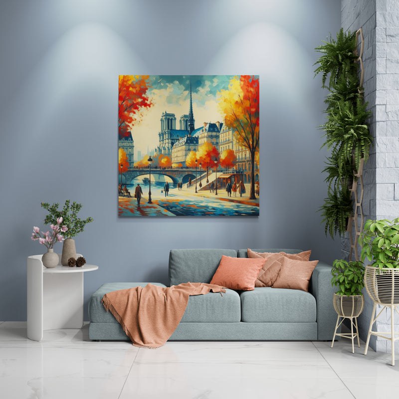 paris art, paris canvas art