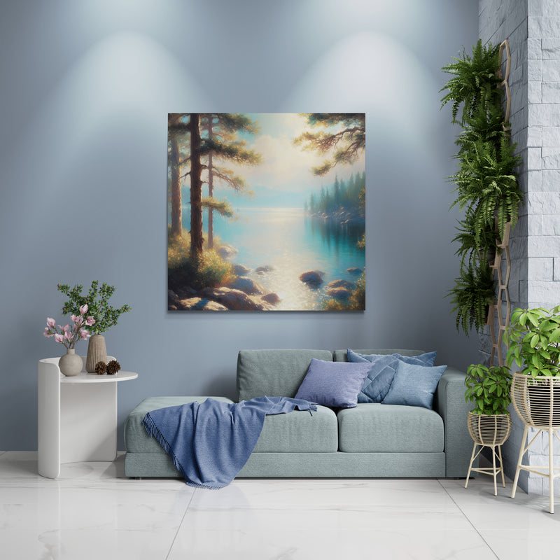 lake tahoe wall art, landscape print